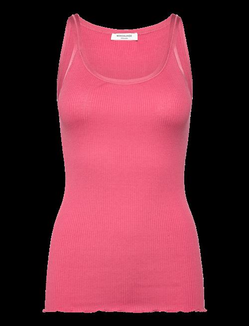 Rosemunde | Rwbelle Silk U-Neck Strap Elastic Top | L