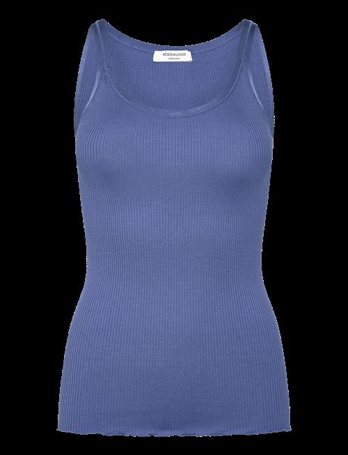 Rosemunde | Rwbelle Silk U-Neck Strap Elastic Top | S