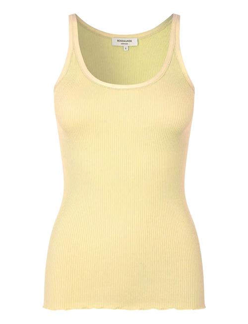 Rosemunde | Rwbelle Silk U-Neck Strap Elastic Top | M