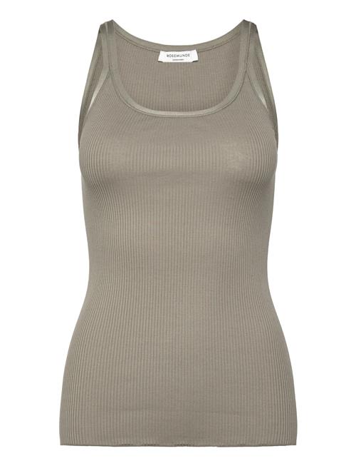 Rosemunde | Rwbelle Silk U-Neck Strap Elastic T | XS