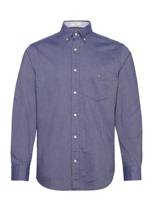 GANT | O1. Heather Oxford Check Reg Bd | S