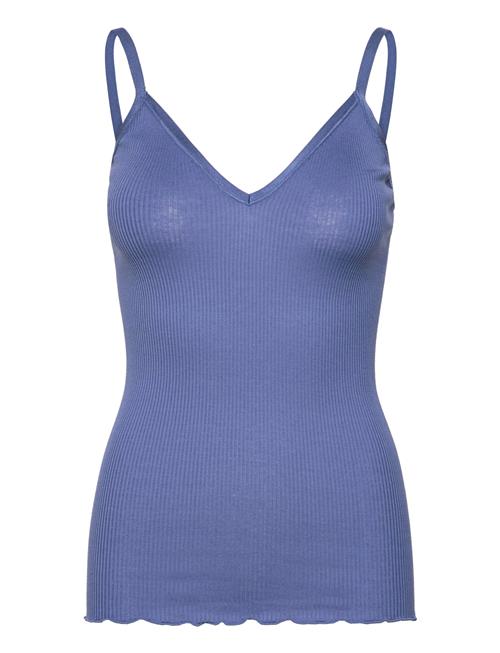 Rosemunde | Rwbelle Silk Sl V-Neck Elastic Top | XS