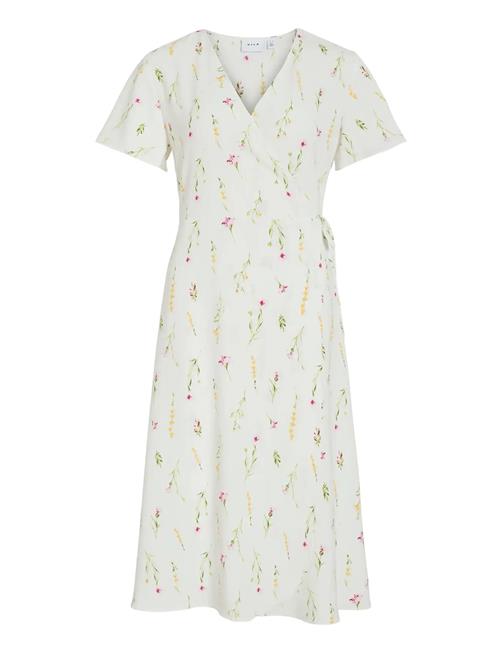 Vila | Vilovie S/S Wrap Midi Dress - Noos | 34