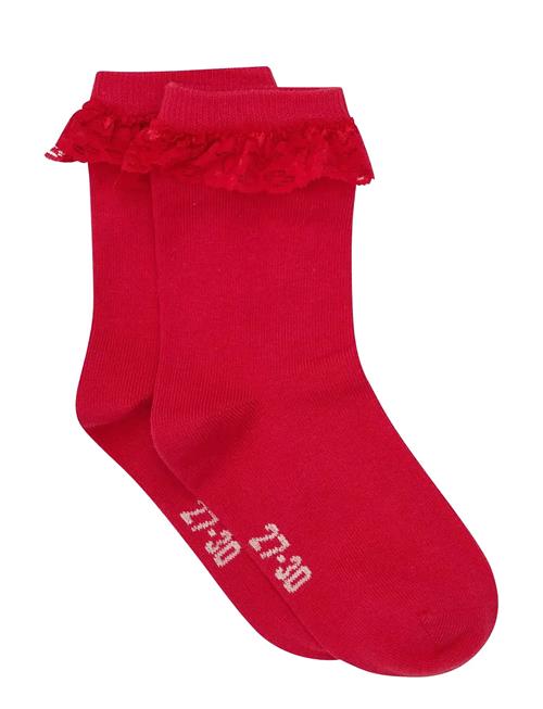 Minymo | Ankle Sock W. Lace | 15\18