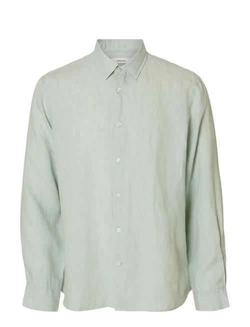 Selected | Slmclaus-Kylian Reg Linen Ls Shirt Noos | S