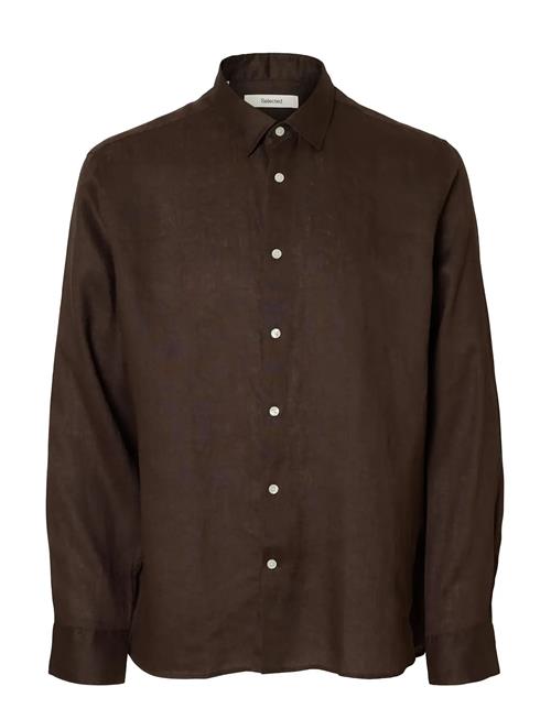 Selected | Slmclaus-Kylian Linen Reg Ls Shirt Noos | XXL