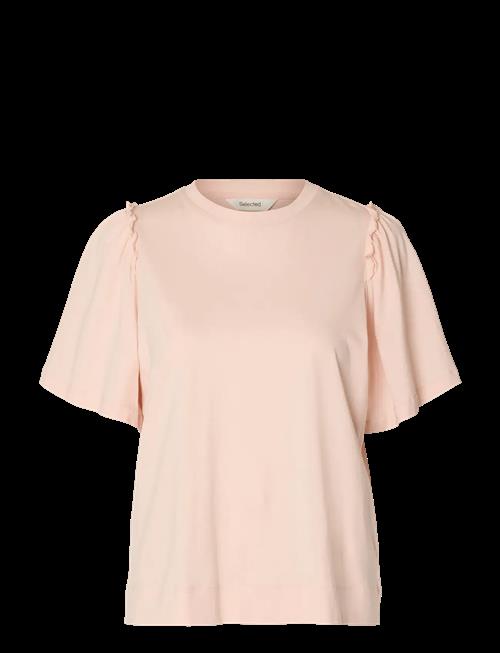 Selected | Slfpenelope 2/4 Ruffle Tee Noos | XS