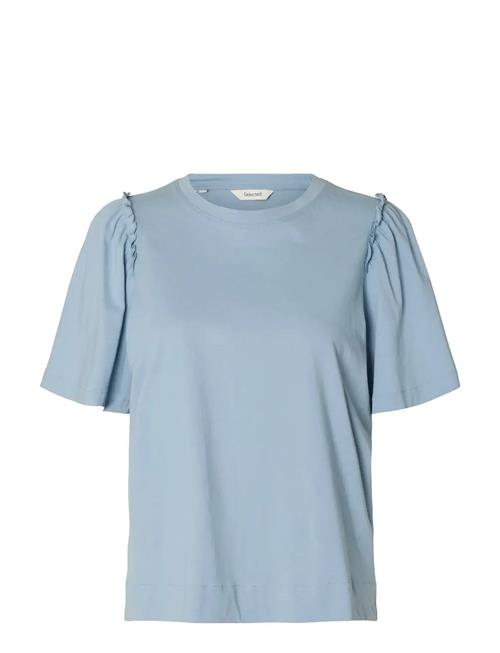 Selected | Slwpenelope 2/4 Ruffle Tee Noos | XL