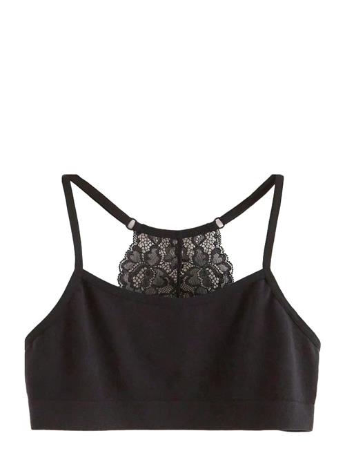 Lindex | Short Seamless Top With Lace | 146/152