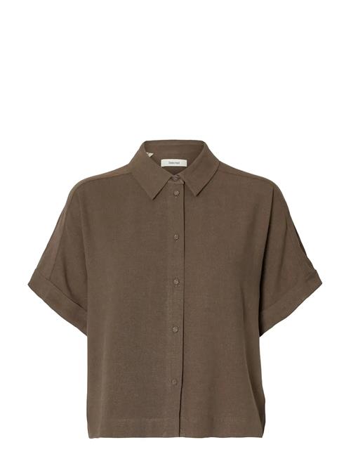 Selected | Slfviva Ss Cropped Sun Shirt Noos | 34