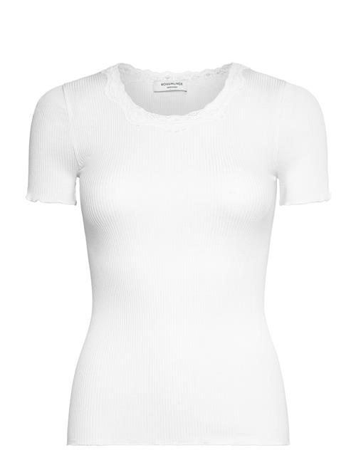 Rosemunde | Rwbeatha Silk Ss Lace T-Shirt | XS