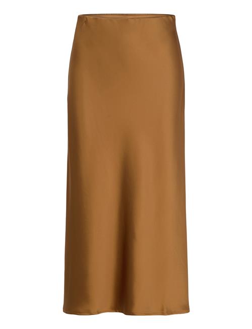 Malina | Aubree Satin Maxi Skirt | L