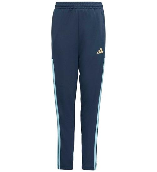 adidas Performance Træningsbukser - HOT - Night Navy/Icey Blue