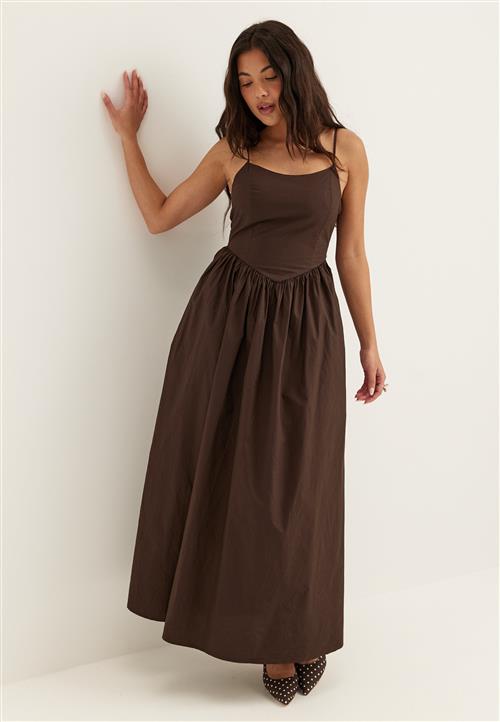 ONLY Onllikara Strap Waist Long Dress
