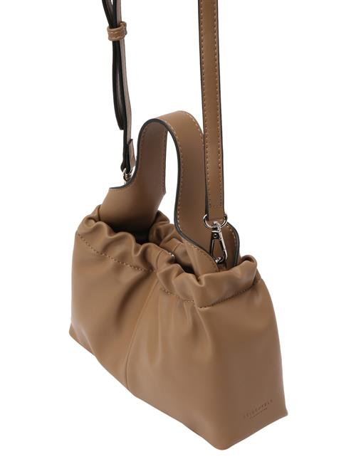 Seidenfelt Håndtaske 'Grurup'  lysebrun