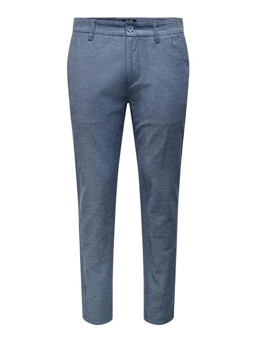 Only & Sons Lærredsbukser 'MARK'  dueblå