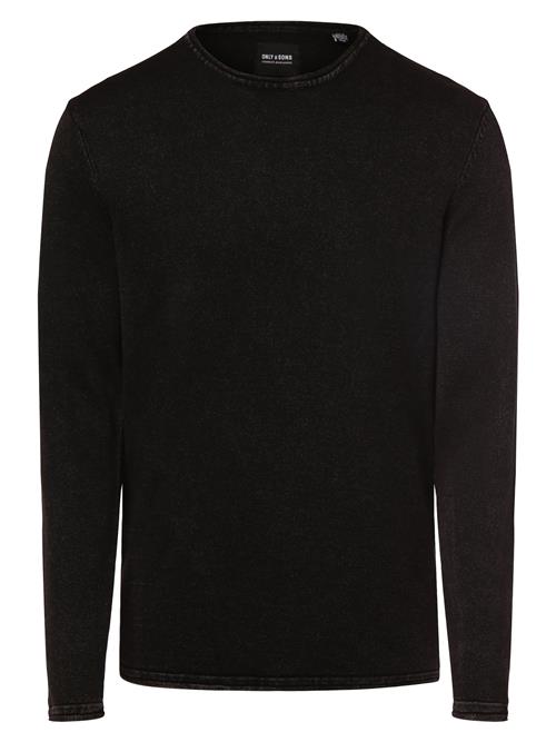 Only & Sons Pullover 'Gaston 12'  sort-meleret