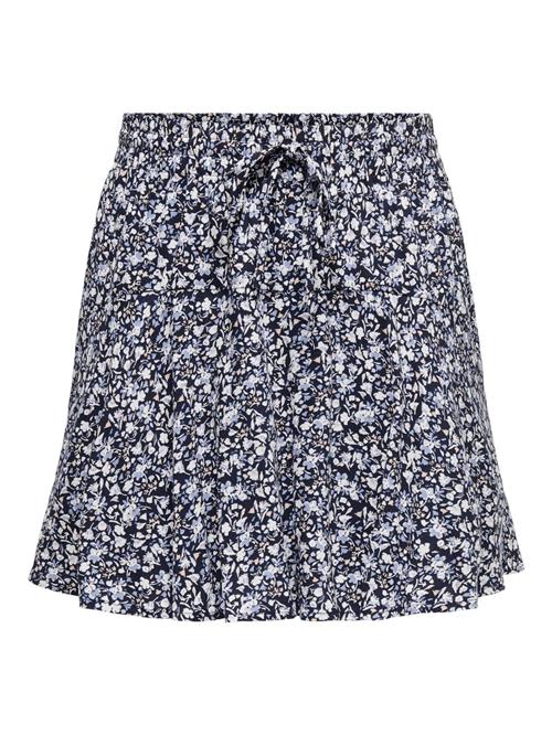 ONLY Nederdel 'ONLNALA'  marin / opal / grå / hvid