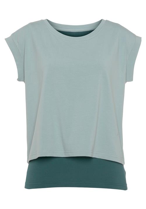 LASCANA ACTIVE Funktionsbluse  petroleum / mint
