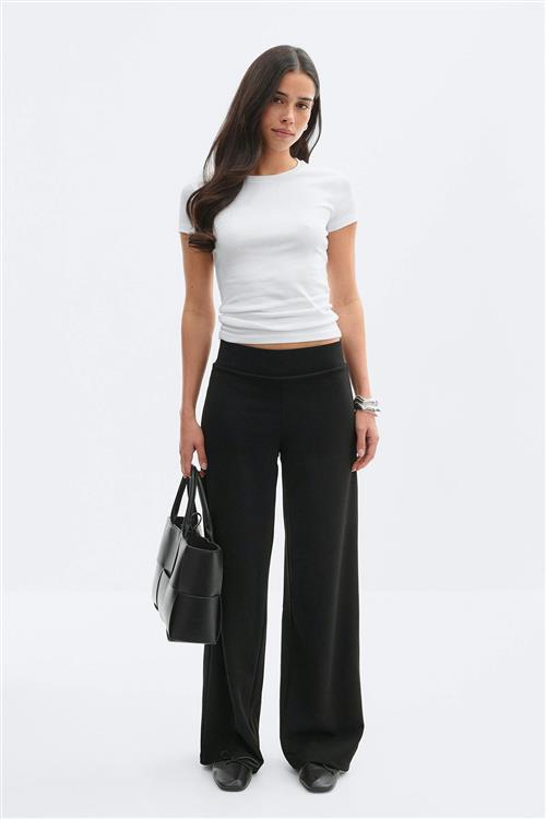 Gina Tricot - Jenna trousers - Bukser - Sort - M - Dame