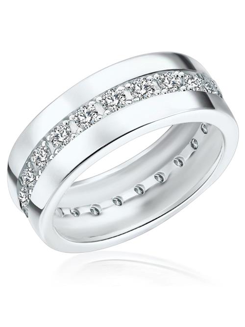Rafaela Donata Ring  sølv / transparent