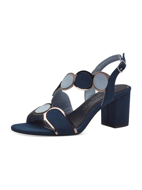 MARCO TOZZI Sandaler  navy / opal / sølv