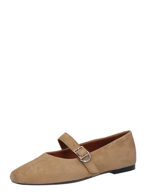 VAGABOND SHOEMAKERS Ballerinasko med rem 'Jolin'  cappuccino