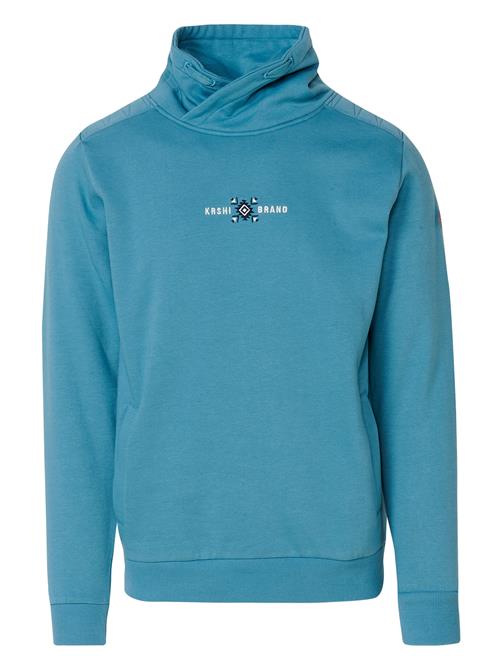 KOROSHI Sweatshirt  himmelblå / sort / hvid