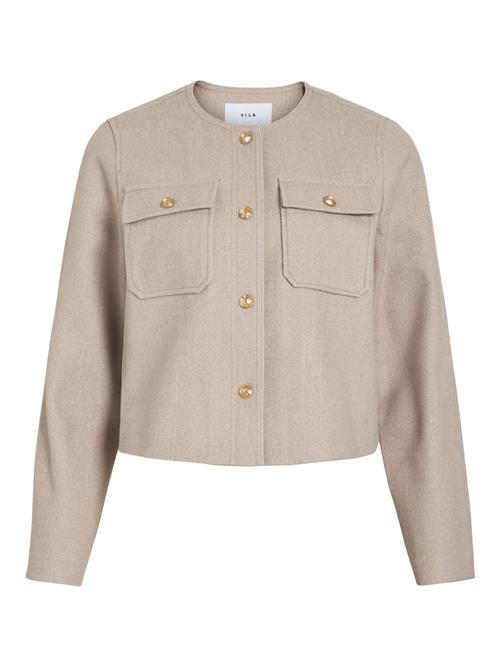 VILA Overgangsjakke 'VISOLO'  beige-meleret