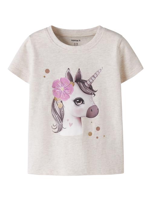 NAME IT T-shirt Jalisara Peyote Melange