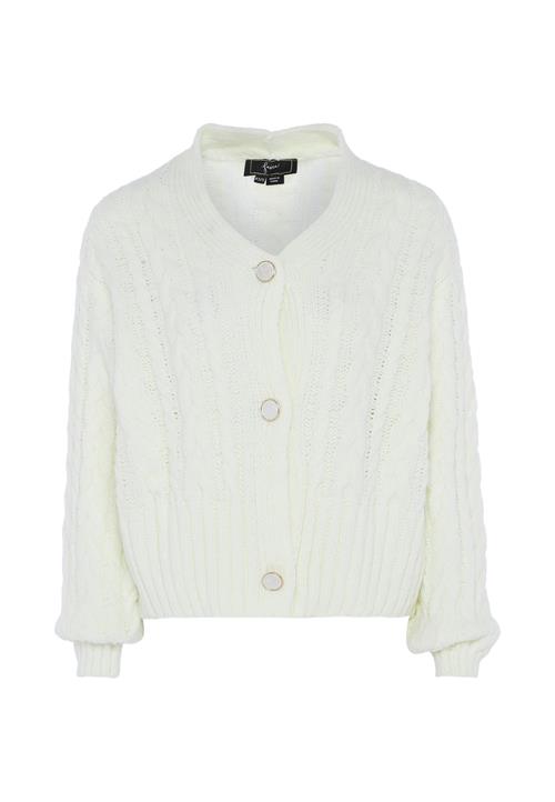 faina Cardigan  uldhvid