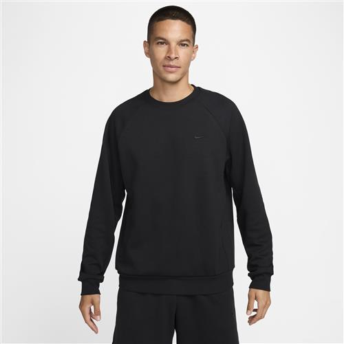 Nike Primary Fleece Dri-FIT UV Performance-crewtrøje til mænd - sort