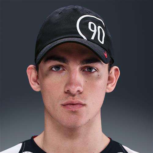 Ustruktureret Nike Club-kasket - sort