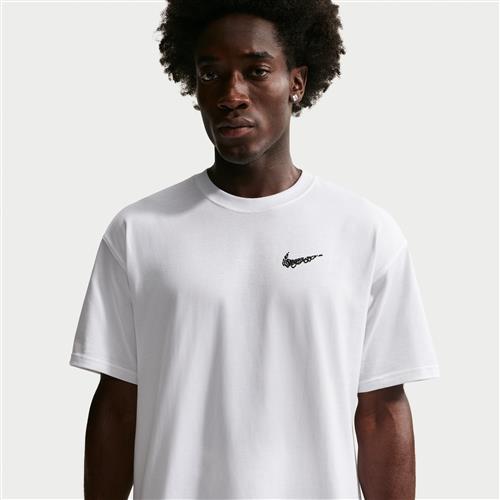 Nike Basketball-T-shirt til mænd - hvid