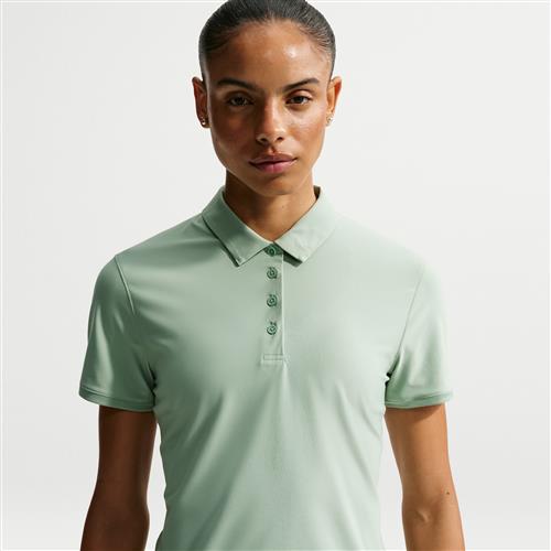 Kortærmet Nike Victory Dri-FIT-golfpolo til kvinder - grøn