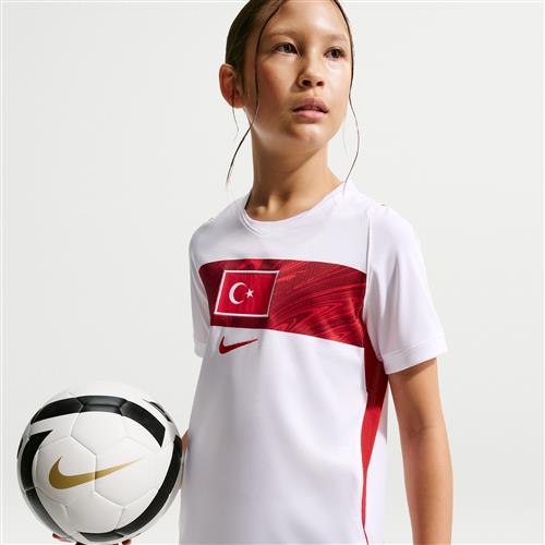 Tyrkiet 2026 Stadium Away Nike Dri-FIT Replica-fodboldtrøje til mænd - hvid