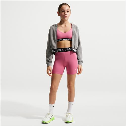 Nike Pro Dri-FIT-shorts (13 cm) til større børn (piger) - Pink