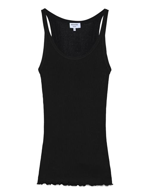 Rosemunde | Rwbelle Silk U-Neck Strap Elastic T | L