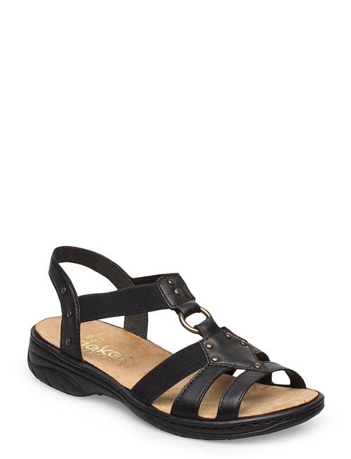 Rieker | Rieker Ladies' Sandals 64574-00 Black | 38