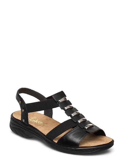 Rieker | Rieker Ladies' Sandals 64580-00 Black | 37