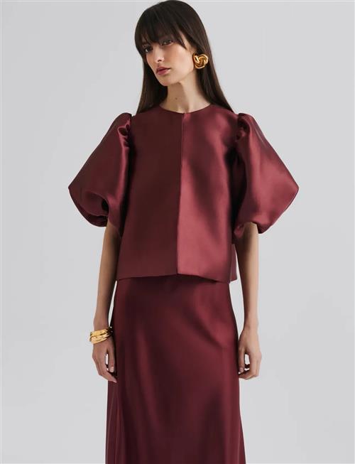 Malina | Cleo Pouf Sleeve Blouse | M