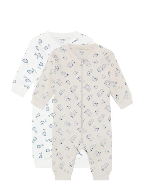 Pippi | Nightsuit -Zipper (2-Pack) | 56