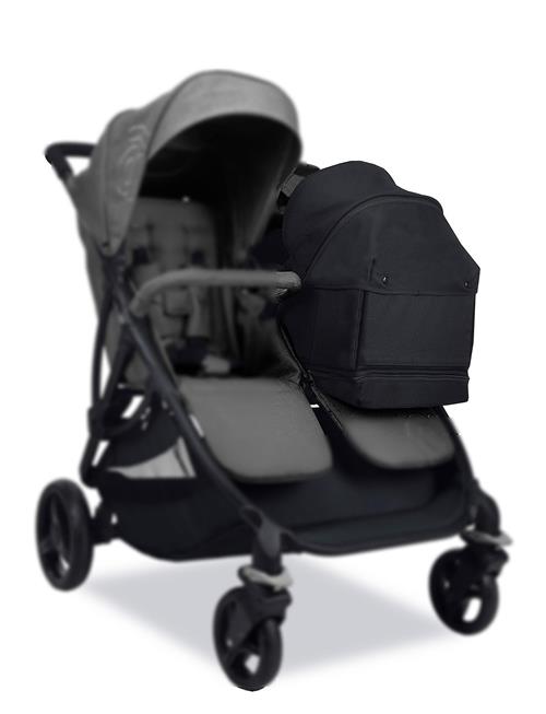 Asalvo | Asalvo Carrycot For Stroller Double Bro, Black | 72X 29X 40