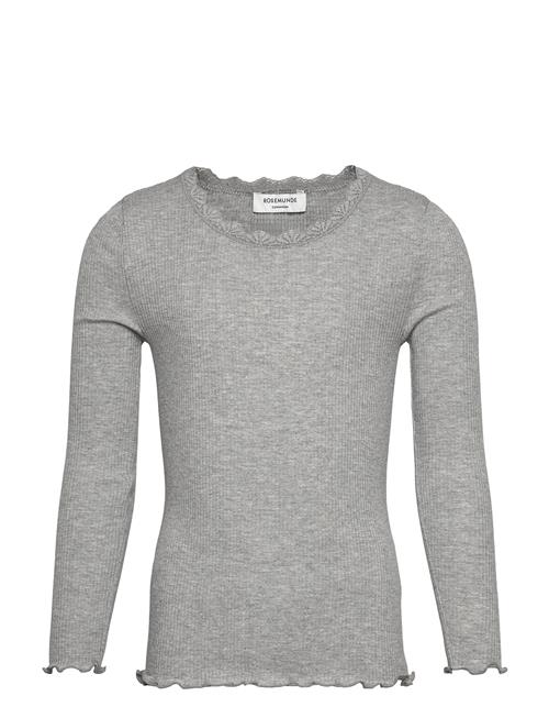 Rosemunde Kids | Rkbalta Modal Ls Lace T-Shirt | 140