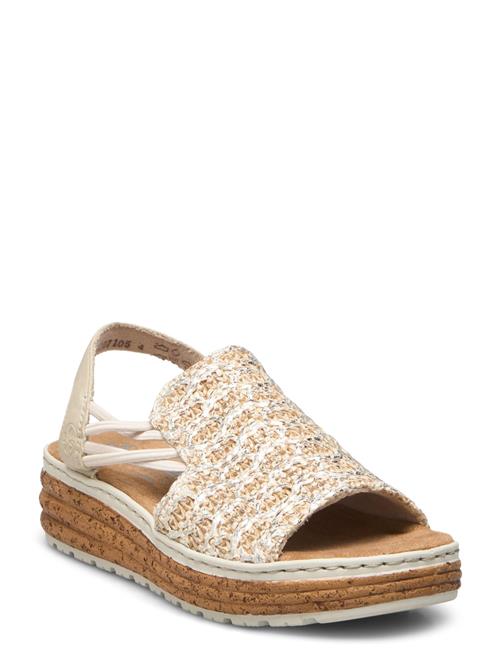 Rieker | Rieker Ladies' Sandals 62741-60 Beige | 39