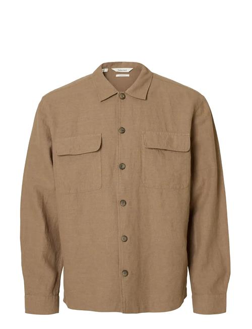 Selected | Slmotto Leroy Linen Blend Overshirt Noos | XXL
