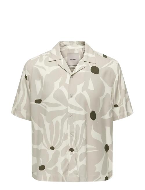 ONLY & SONS | Onsdash Life Reg Aop Ss 001 Resort Shirt | L