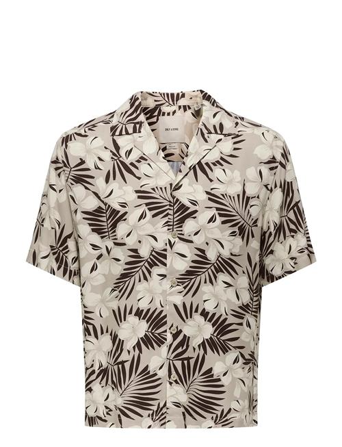 ONLY & SONS | Onsdash Life Reg Dig Aop Ss Resort Shirt | XS
