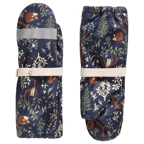 Kuling Vilnius Genanvendte Mønstrete Regnvanter Mighty Forest 4-5 Y    4-5 år  unisex