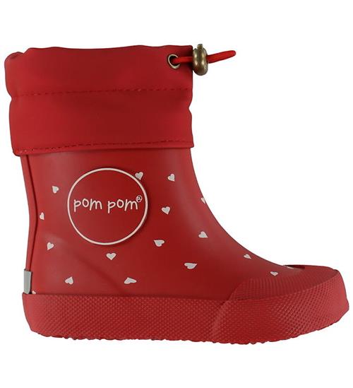 Pom Pom Gummistøvler - Samba Heart AOP
